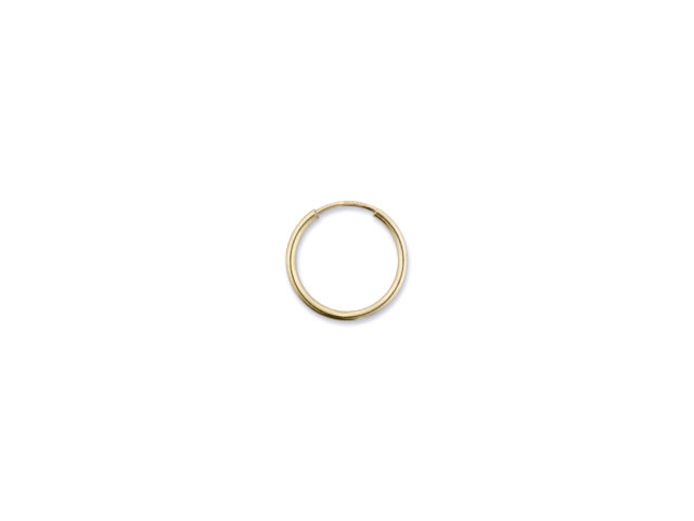 Gold-Filled 1.25 x 14mm Endless Hoop (1 Pair)