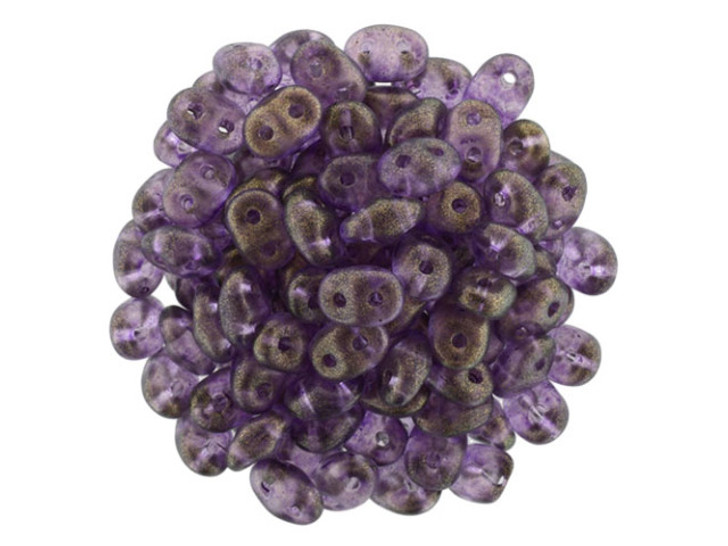 Clearance - Was $4.17 - Matubo SuperDuo 2 x 5mm Halo - Regal 2-Hole Seed Bead 2.5-Inch Tube Clearance - Was $4.17 - Matubo SuperDuo 2 x 5mm Halo - Regal 2-Hole Seed Bead 2.5-Inch Tube