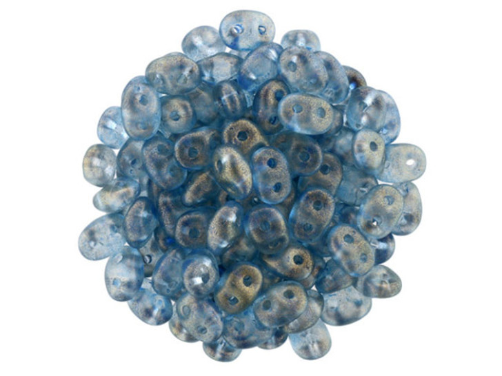 Matubo SuperDuo 2 x 5mm Halo - Shadows 2-Hole Seed Bead 2.5-Inch Tube Matubo SuperDuo 2 x 5mm Halo - Shadows 2-Hole Seed Bead 2.5-Inch Tube