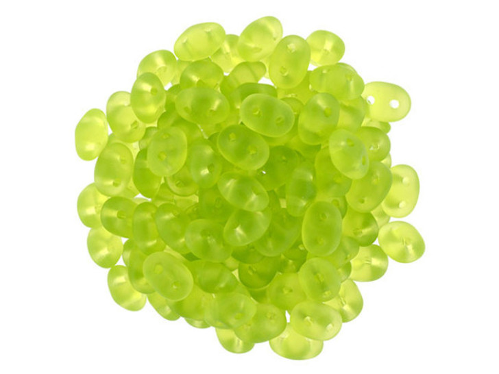 Matubo SuperDuo 2 x 5mm Matte - Olivine 2-Hole Seed Bead 2.5-Inch Tube Matubo SuperDuo 2 x 5mm Matte - Olivine 2-Hole Seed Bead 2.5-Inch Tube