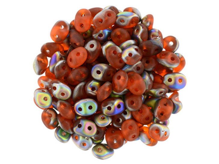 Matubo SuperDuo 2 x 5mm Matte - Hyacinth - Vitral 2-Hole Seed Bead 2.5-Inch Tube Matubo SuperDuo 2 x 5mm Matte - Hyacinth - Vitral 2-Hole Seed Bead 2.5-Inch Tube