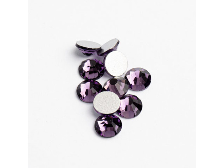 Clearance - Was $4.84 - Crystal Lane SS30 Flat Back Light Violet (72pcs)