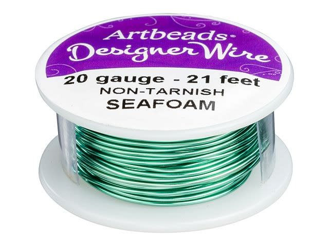 Artbeads Designer Wire - Seafoam Non-Tarnish 20 Gauge (21 ft. spool)