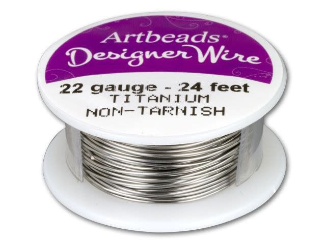 Artbeads Designer Wire - Titanium Copper Non-Tarnish 22 Gauge (24 ft. spool)