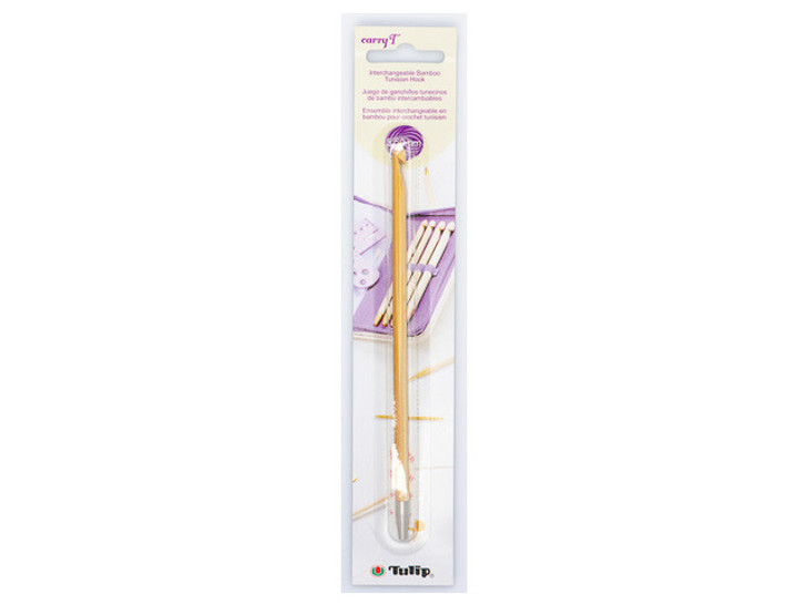 Tulip CarryT Interchangeable Bamboo Tunisian Crochet Hook : Size I-9 (5.50mm)