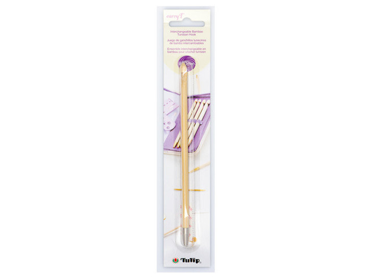Tulip CarryT Interchangeable Bamboo Tunisian Crochet Hook : Size J-10  (6.00mm)