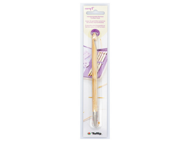 Tulip CarryT Interchangeable Bamboo Tunisian Crochet Hook : Size M