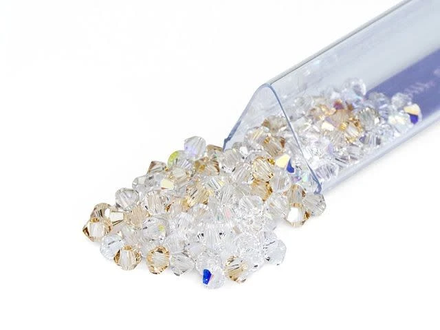 5328 3mm Bicone Bridal Bling Designer Bead Blend