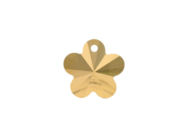 Clearance - Was $14.59 - Preciosa Aurum 14mm Flower Pendant (6pcs)