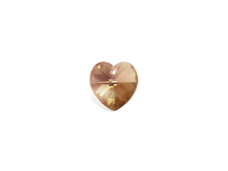 Clearance - Was $13.19 - Preciosa Celsian Halfcoat 10mm Heart Pendant (18pcs) Clearance - Was $13.19 - Preciosa Celsian Halfcoat 10mm Heart Pendant (18pcs)