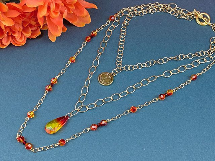 Aries on Fire Necklace Aries on Fire Necklace