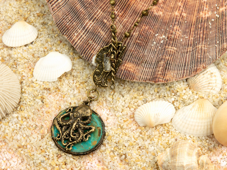 Patina Sea Necklace