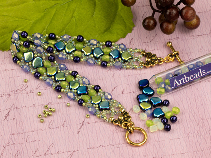 Blueberry Shimmer Bracelet Blueberry Shimmer Bracelet