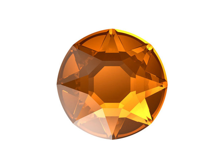 Clearance - Was $0.69 - PRESTIGE 2078 SS34 Hotfix Flatback Light Amber