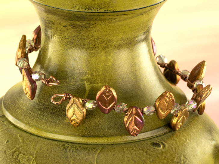 Leaf Bangle Bracelet Leaf Bangle Bracelet