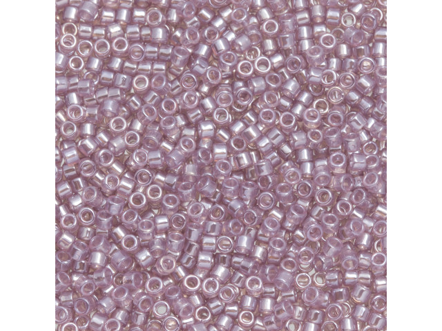 bloom bead tops (完売品) TOHO Aiko 11/0 Ceylon Grape Mist Precision Cylinder Seed Beads, 4g