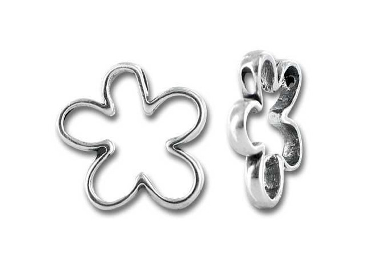 B&B Benbassat Flower Outline Multi-Hole Bead Frame