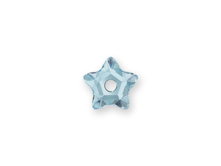 PRESTIGE 3754 5mm Star Flower Sew-On Stone Aquamarine