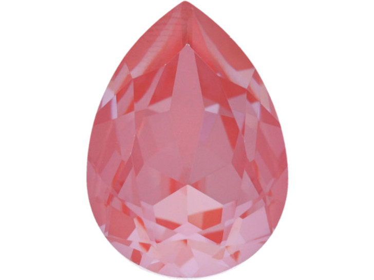 PRESTIGE 4320 Pear Fancy Stone 18x13mm Crystal Maroon Ignite