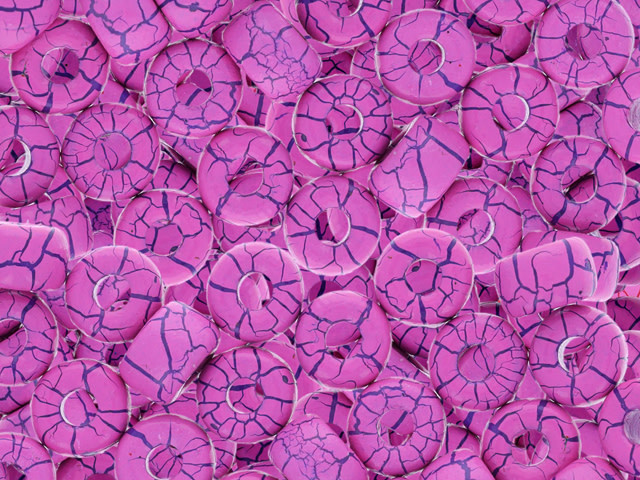 Matubo 2/0 Czech Glass Ionic Pink/Blue Seed Beads 5.5-Inch Tube