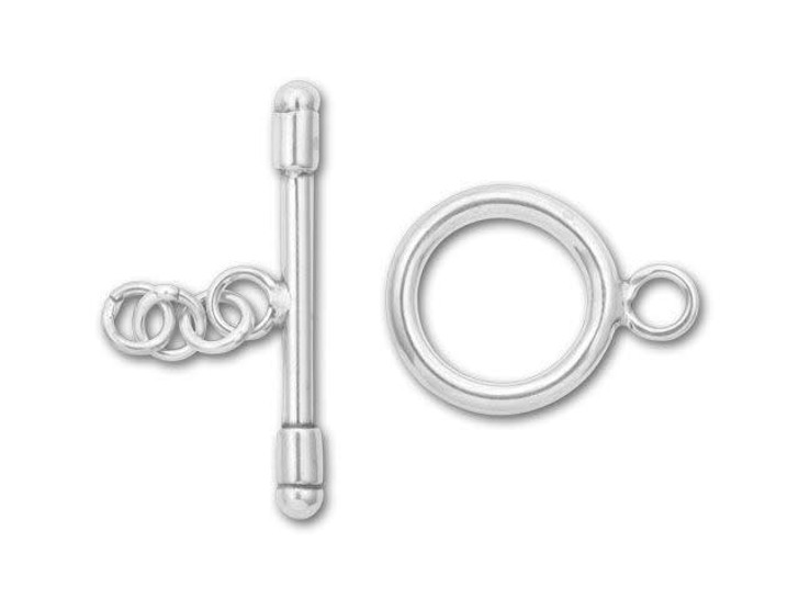 Bali Silver 14mm Toggle Clasp