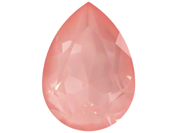 PRESTIGE 4320 18 x 13mm Pear Fancy Stone Crystal Flamingo Ignite