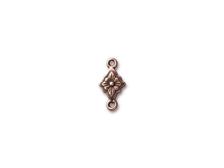 TierraCast 20x10mm Antique Copper-Plated Reina Link