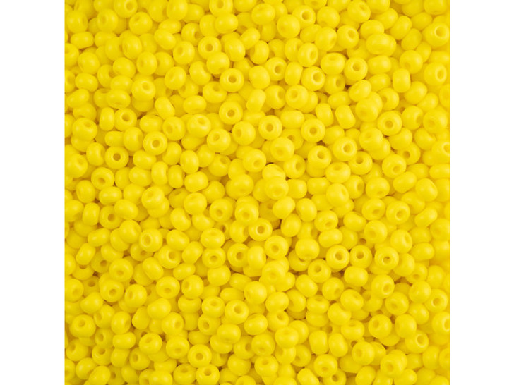 Preciosa Round Seed Bead/Pony Bead 6/0 5.5-Inch Tube - Opaque