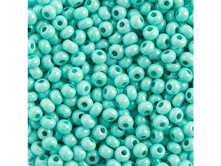 Preciosa Round Seed Bead/Pony Bead 2/0 5.5-Inch Tube - Terra