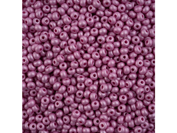 Pony Beads Hot Pink Opaque Large Hole Beads Made in USA