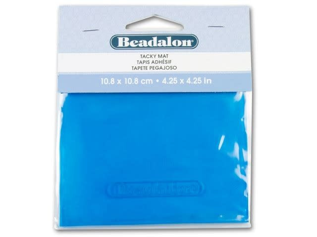 Beadalon 4.25x4.25Inch Tacky Bead Mat