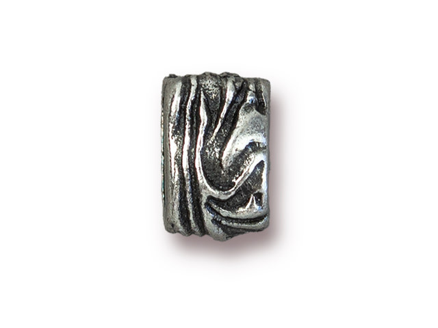 TierraCast Antique Pewter Jardin Large Barrel Bead