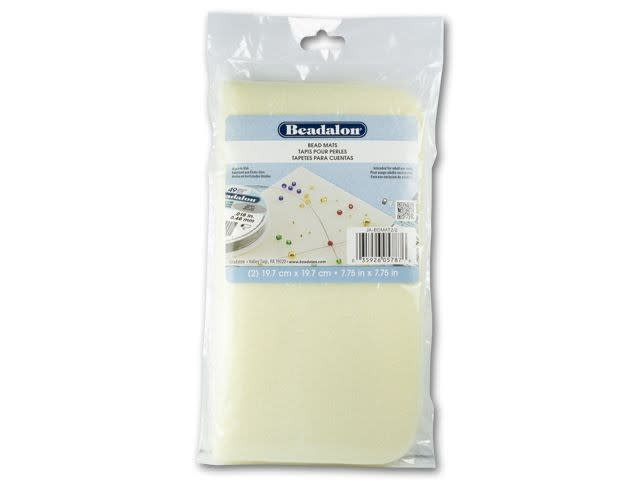 Beadalon 7.75x7.75Inch Bead Mat (2 Piece)