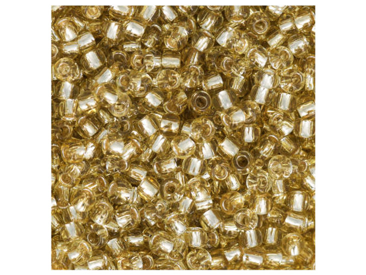 TOHO RE:Glass Round Seed Beads 11/0 : PermaFinish - Brown - 2.5" Tube