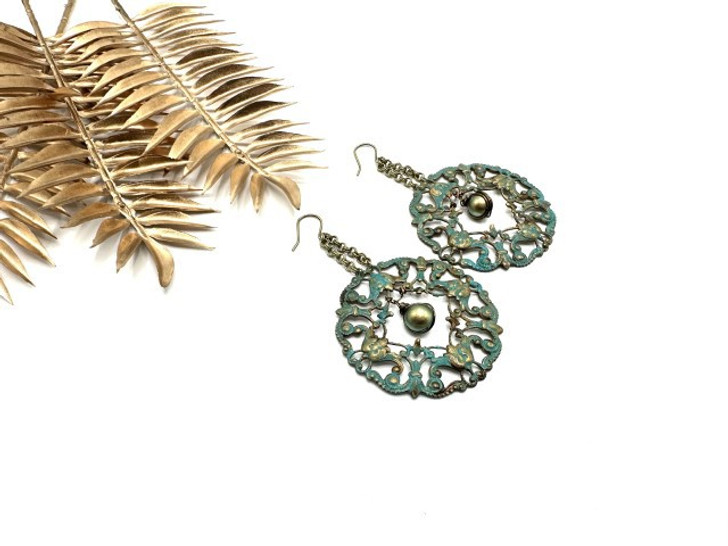 Vintage Vibe Statement Earrings