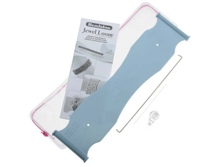 Beadalon Jewel Loom Kit with Bag, Needle, and Threader