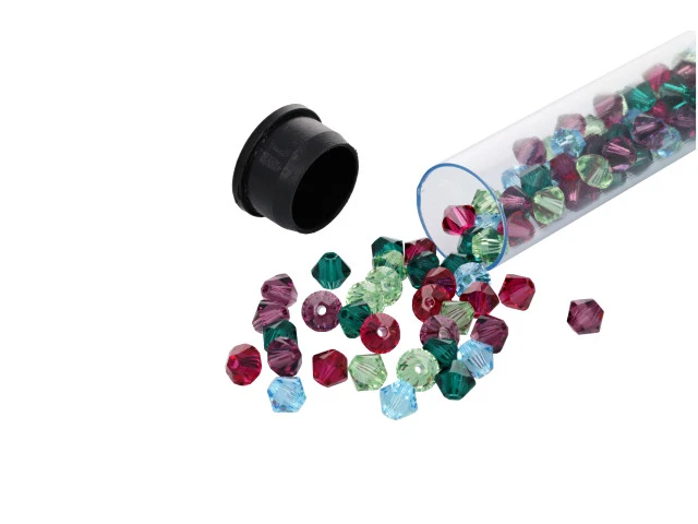 PRESTIGE 5328 4mm Bicone Garden Glory Crystal Designer Bead Blend