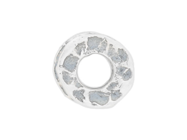 Artbeads Sterling Silver Tiny Double Hammered Spacer