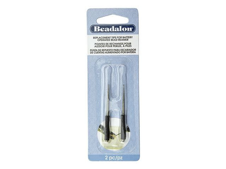Beadalon Replacement Tips for Battery Operated Bead Reamer (2pcs)