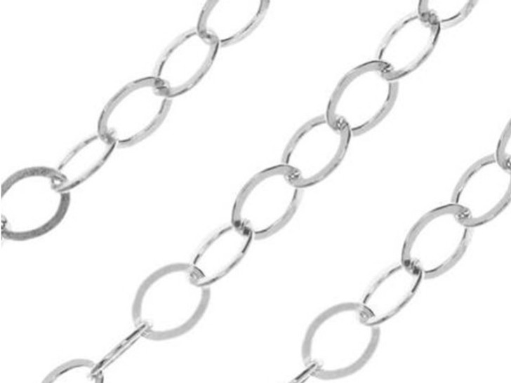 Sterling Silver Chain by the Foot - Extender Chain