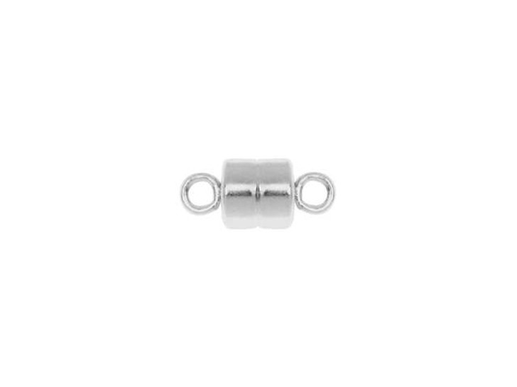 Magnetic Round Clasp 10mm Sterling Silver (1-Pc)