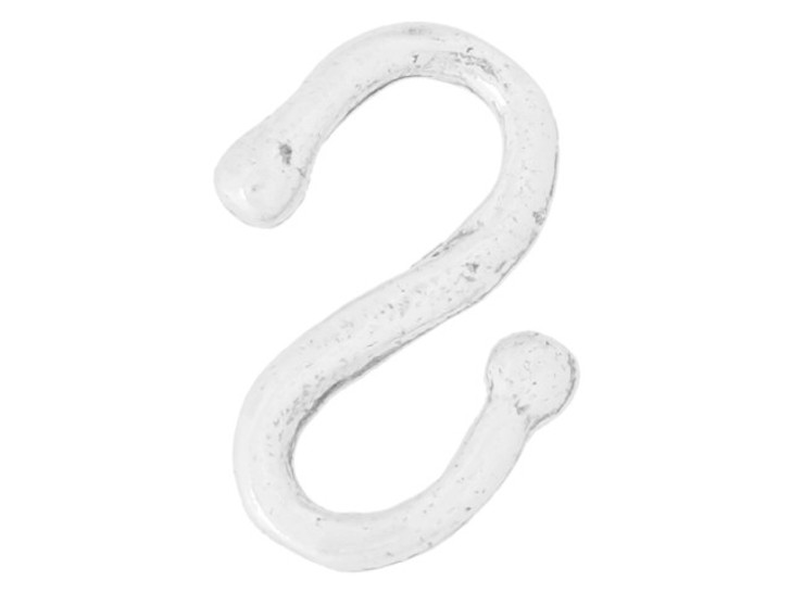 Artbeads Sterling Silver Flat S-Shaped Link