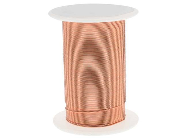 Wire Elements, Tarnish Resistant Bright Copper Wire, 24 Gauge 30 Yards  (27.4 Meters) 