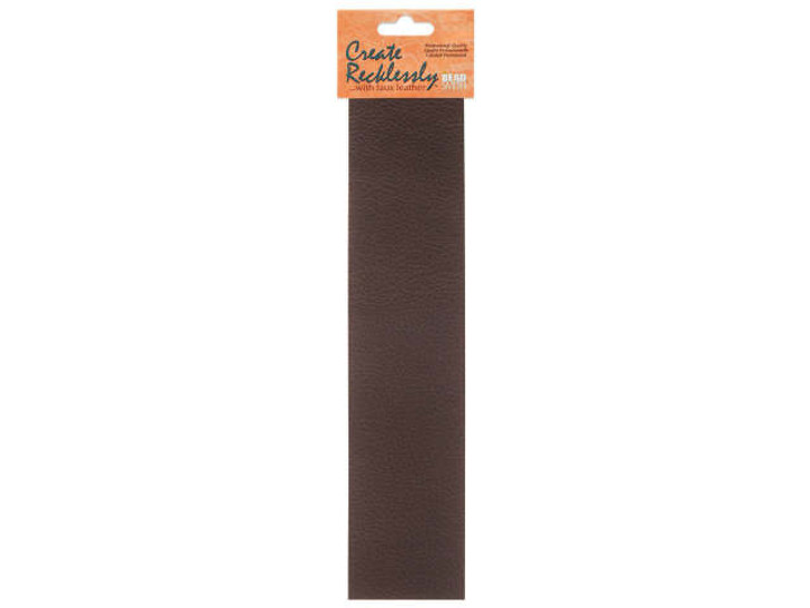 Create Recklessly, Symphony Faux Leather 10 x 2 Inch Strip, Fudge Brown (1 Piece) Create Recklessly, Symphony Faux Leather 10 x 2 Inch Strip, Fudge Brown (1 Piece)