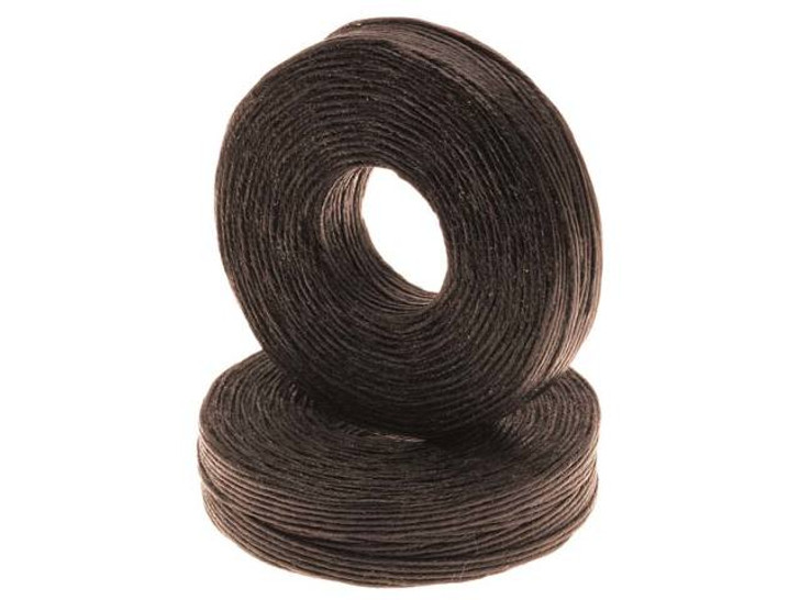 Waxed Irish Linen Necklace or Knotting Cord 1mm Brown - 50 Yards —  Beadaholique