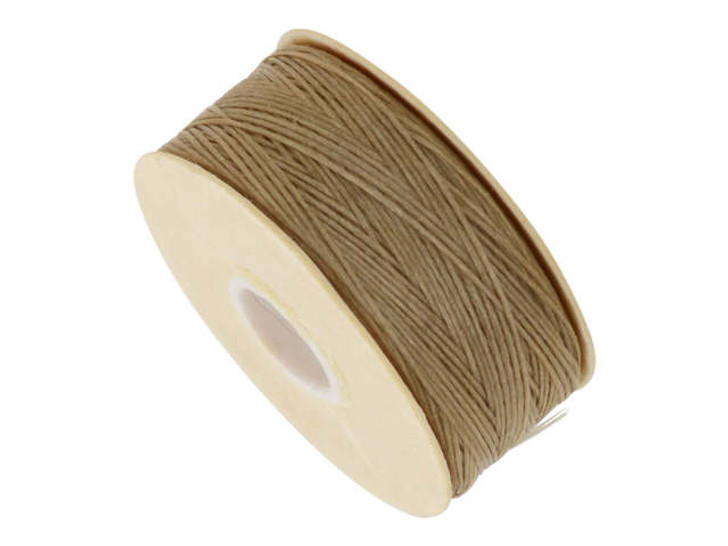 Nymo Nylon Beading Thread, Size 0 for Delicas, 64 Yard (58 Meter) Spool,  Sand Ash