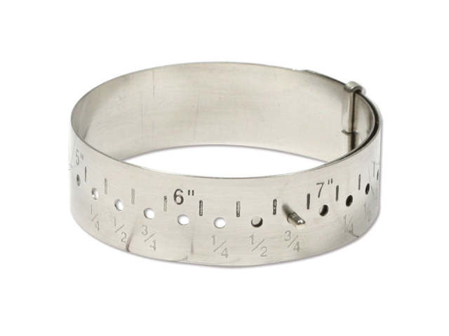 The Beadsmith Metal Bracelet Gauge For Jewelers - Inches