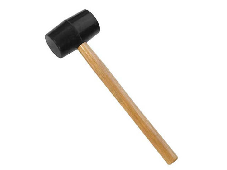 Eurotool Hammer Rubber Mallet For Metal Smithing - 8 Ounces