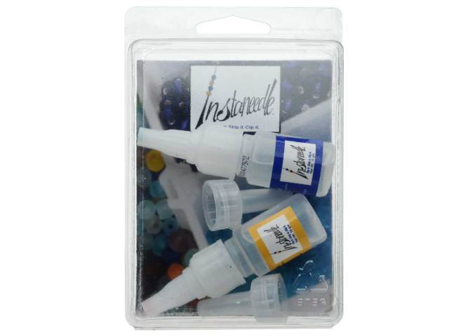 The Beadsmith InstaNeedle Kit, Create a Beading Needle from Thread, 1 Kit