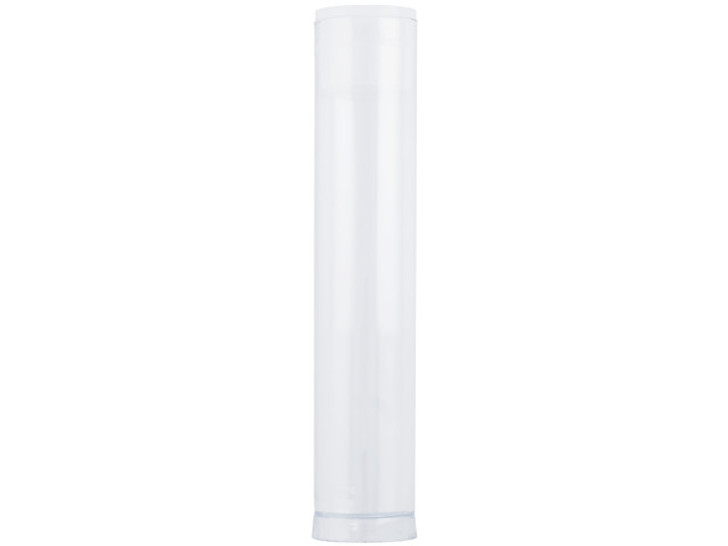 Clear Storage Tubes 2.5 Inches Long - For Seed Beads/TOHO/Delicas/Findings (100 Tubes)